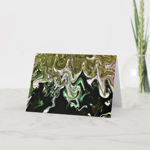 Abstraite Color Study 498, carte