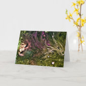 Abstraite Color Study 499, carte (Fleur jaune)