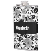 Abstraite flacon de design Flacon gris-blanc noir (Gauche)