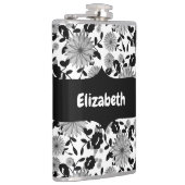 Abstraite flacon de design Flacon gris-blanc noir (Droite)