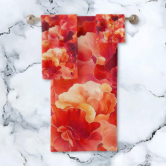 Abstraite inflammation florale