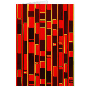 Abstraite inspirée par le textile africain