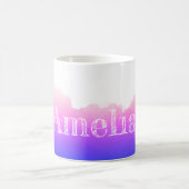 Abstraite lavande aquarelle motif tasse à café (Centre)