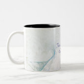 Abstraite maman jumelle Era Mug (Gauche)