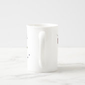 Abstraite VenVerdi Bone China Mug (Dos)