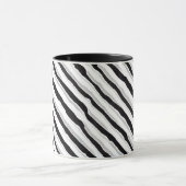 Abstraite Zebra Swirl Mug (Centre)