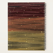 Abstraits traits de peinture acrylique personnalis (Dos)