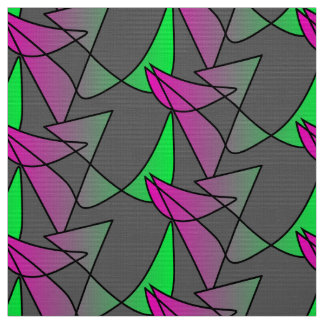Abstraktes buntes Stoffmuster Pink Grün Neon Stof