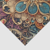 abstraktes florales Muster 7 Tissuepapier (Detail)