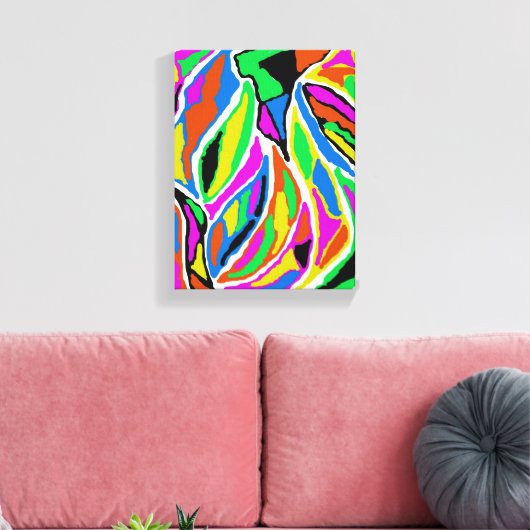 Abstrato Rústico Canvas Afdruk (Insitu (Woonkamer))