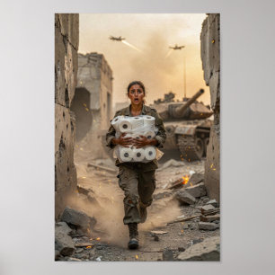 Absurde Overlevingsrace door Chaos Poster