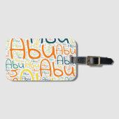 Abu Bagagelabel (Voorkant (horizontaal))