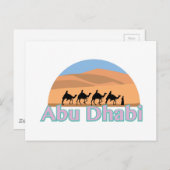 Abu Dhabi Briefkaart (Voorkant / Achterkant)