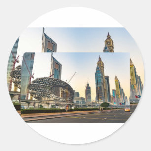 Abu Dhabi City Tour Ronde Sticker