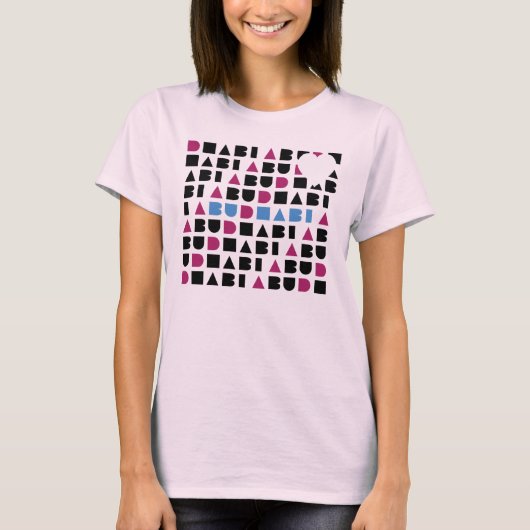Abu Dhabi Love Shirt (Voorkant)
