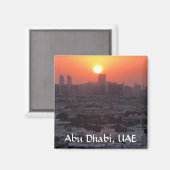 Abu Dhabi Magnet des Émirats arabes unis (Recto/Verso)