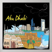 Abu Dhabi Poster (Voorkant)