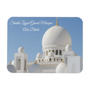 Abu Dhabi Sjeik Zayed Grand Mosque Magneet