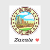 Abu Dhabi Sticker (Vel)