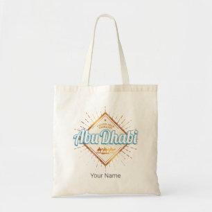 Abu Dhabi United Arab Emirates UAE Design Tote Bag