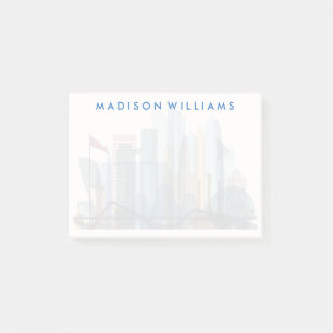 Abu Dhabi, Verenigde Arabische Emiraten   City Sky Post-it® Notes