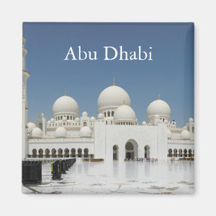 Abu Dhabi Vintage Reistoerisme Magneet