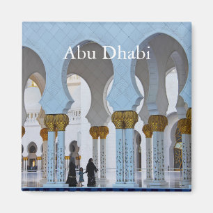Abu Dhabi Vintage Reistoerisme Magneet