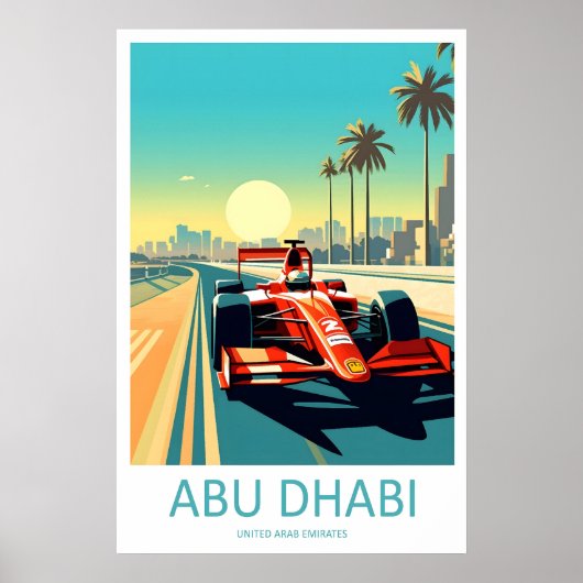 Abu Dhabi Voyage Impression Murale Abu Dhabi Circu (Devant)