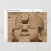 abu simbel briefkaart (Voorkant / Achterkant)