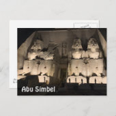 Abu Simbel Briefkaart (Voorkant / Achterkant)