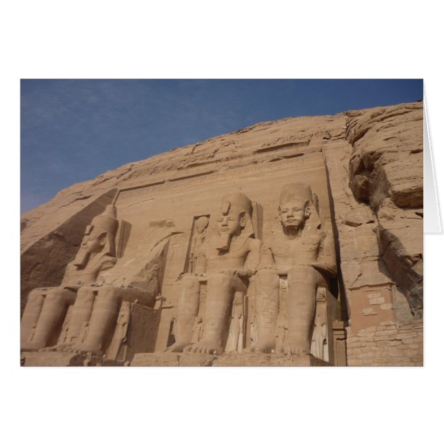 abu simbel egypte (Voorkant Horizontaal)