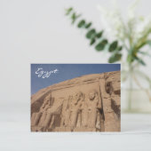 abu simbel egypte briefkaart (Staand voorkant)