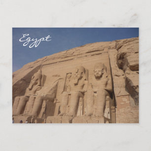 abu simbel egypte briefkaart