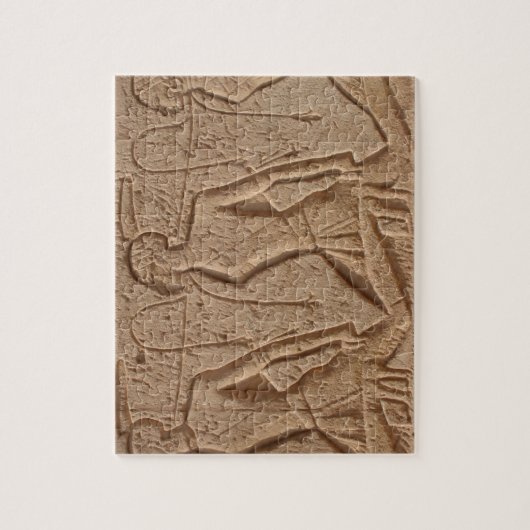 abu simbel hieroglyphs legpuzzel (Verticaal)