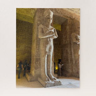 Abu Simbel Tempelbeeld Egypte Legpuzzel