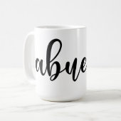 Abuela avec coeur Mug (Devant gauche)