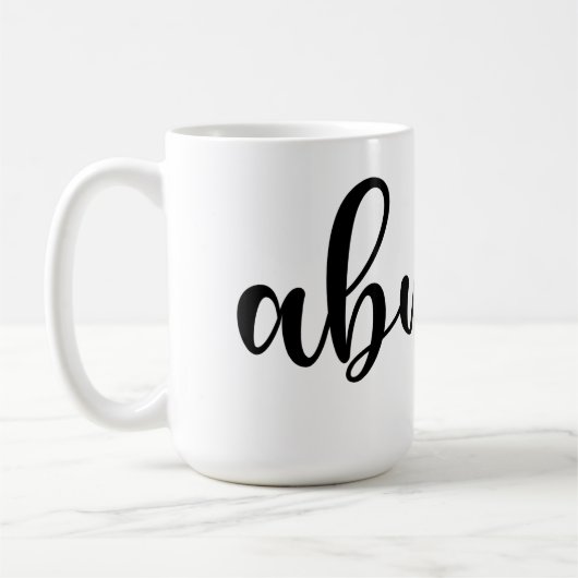 Abuela avec coeur Mug (Gauche)