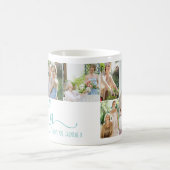 Abuela Calligraphy I Love You 6 Photo Coffee Mug (Centre)