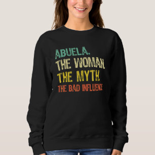 Abuela De Vrouw De Mythe De Slechte Invloed Retro Trui