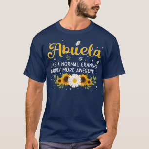 Abuela is een normale grootmoeder, maar een Geweld T-shirt