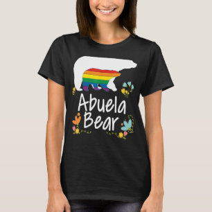Abuela LGBT Beer Gay Lesbische Pride Regenboog Blo T-shirt