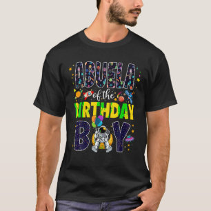 Abuela van de Verjaardags Jongen Oma 2e Buitenruim T-shirt