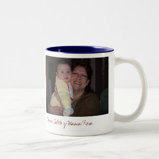 AbuelitaAndMeDucky, Besos Caleb y Mama Rosa Tweekleurige Koffiemok