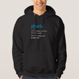 Abuelo definitie zelfstandig naamwoord als een opa hoodie