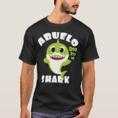 Abuelo Shark Gift Cute Baby Shark Design Matching T-shirt (Voorkant)