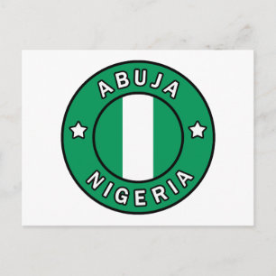 Abuja Nigeria Briefkaart