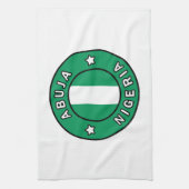 Abuja Nigeria Theedoek (Verticaal)