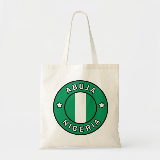 Abuja Nigeria Tote Bag (Voorkant)
