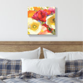 Abundance of Flowers Canvas Afdruk (Insitu (Slaapkamer))