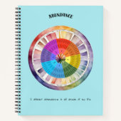 Abundance Positive Affirmation Notitieboek (Voorkant)